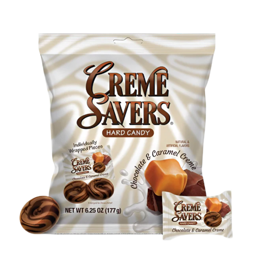 Creme Savers Chocolate Caramel Creme Hard Candy (3oz)