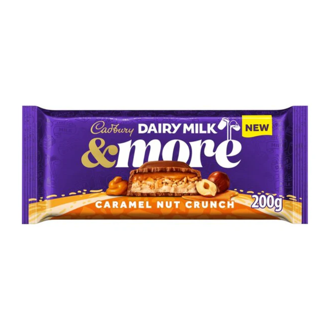 Cadbury Dairy Milk & More Caramel Nut Crunch (7.05oz) Main image