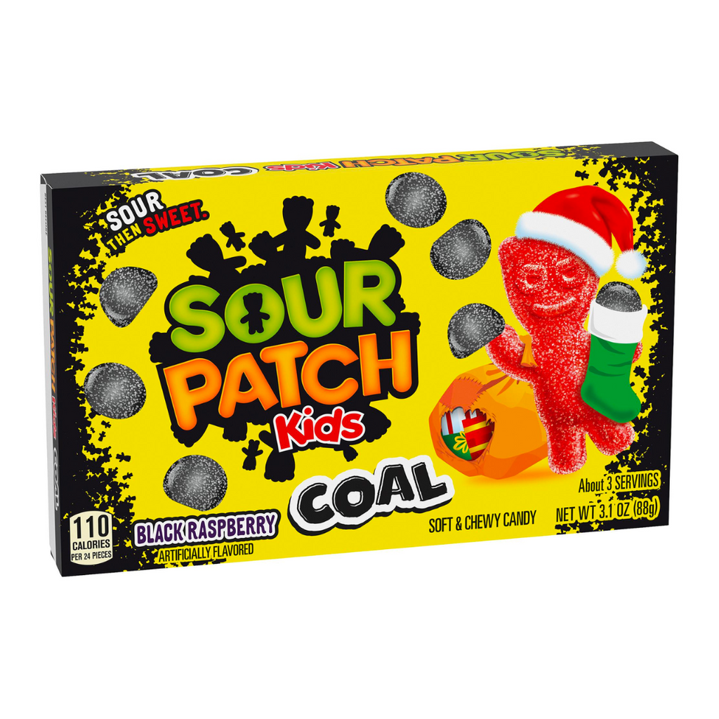 Sour Patch Kids Coal Theatre Box (3.1oz)