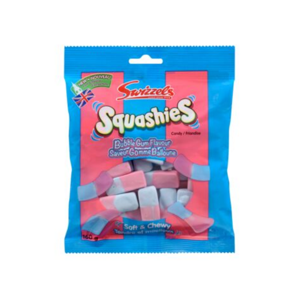 Squashies Bubblegum Flavour Peg Bag (5.64oz)