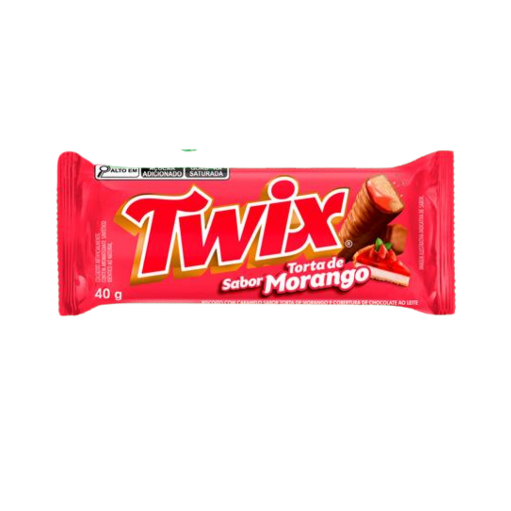 Twix Torta De Sabor Morango Strawberry (1.41oz)