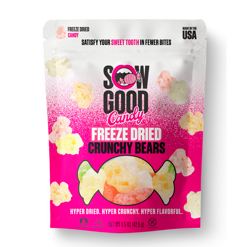 Sow Good Freeze Dried Crunchy Bears (1.5oz)