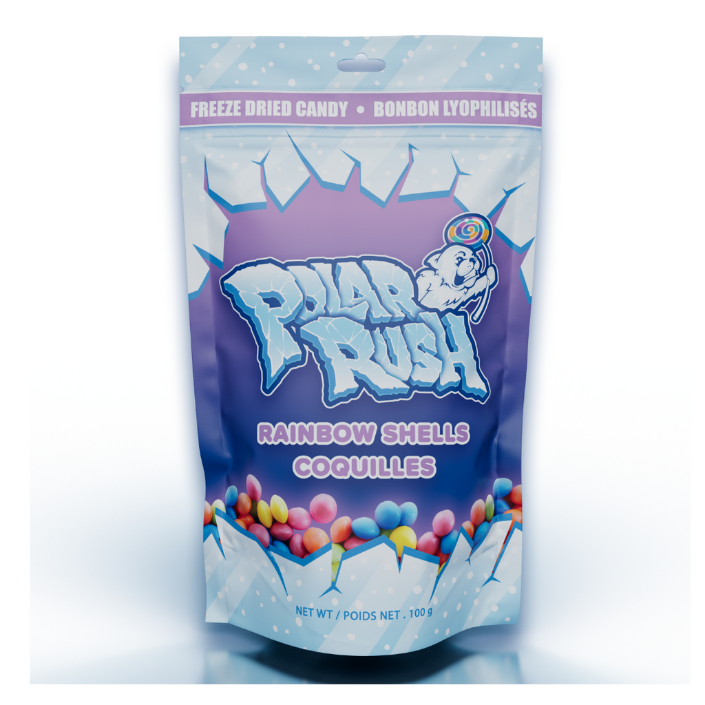 Polar Rush Freeze Dried Candy Rainbow Shells