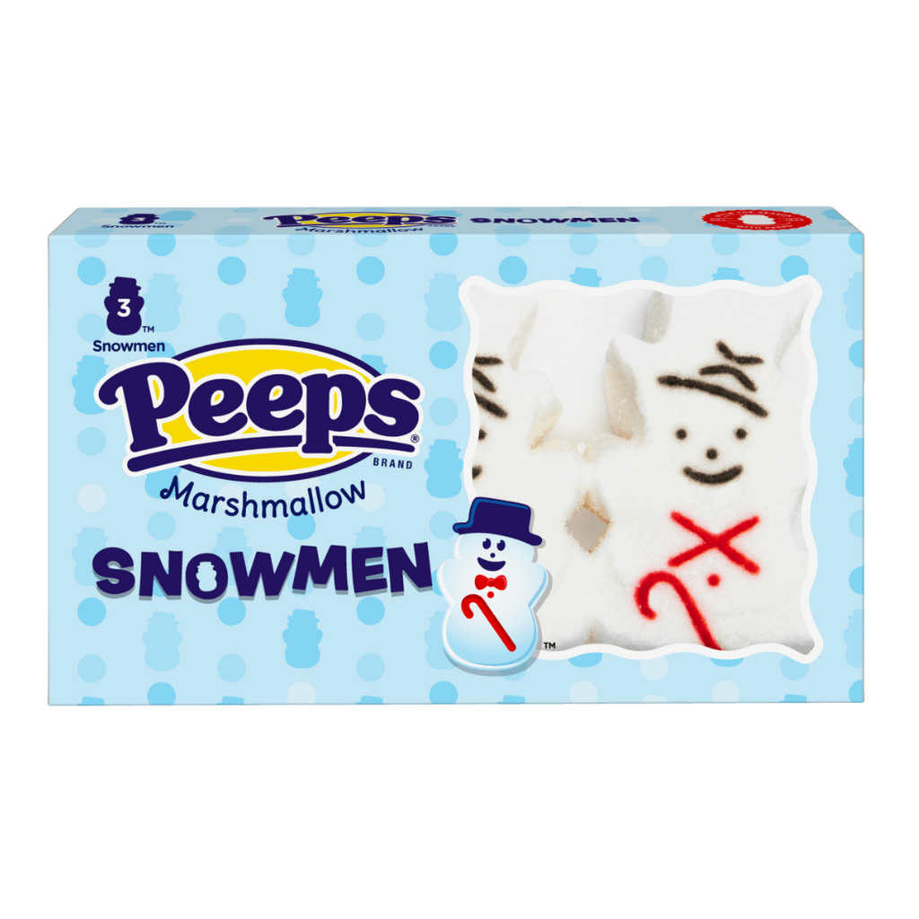 Peeps Marshmallow Snowmen 3 Pack (1.5oz)