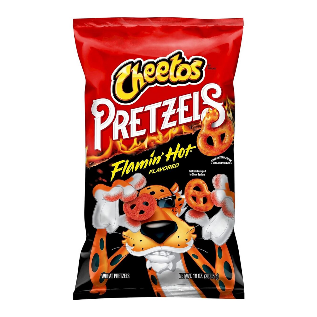 Cheetos Pretzels Flamin' Hot Flavoured (10oz)