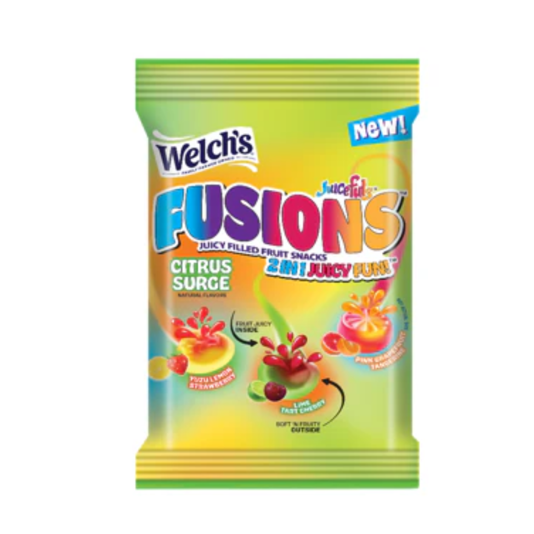 Welch's Juicefuls Fusions Citrus Surge Peg Bag (4oz)