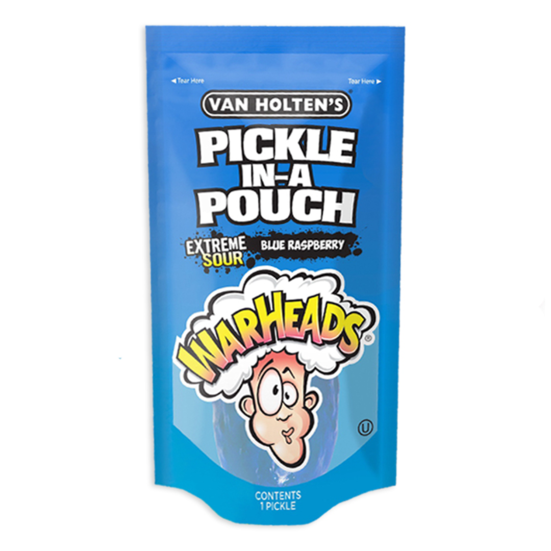 Van Holtens Warheads Blue Raspberry Pickle (5oz) Main image