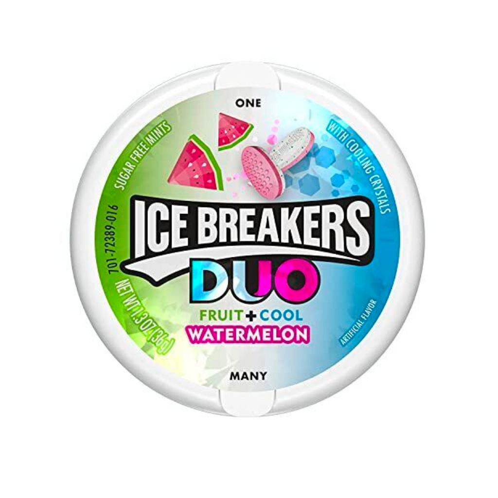 Ice Breakers Duo Fruit And Cool Watermelon (1.3oz)