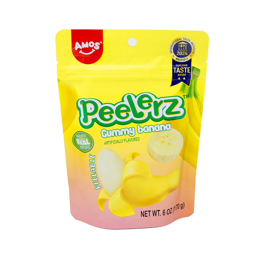Amos Peelerz Gummy Banana (6oz)