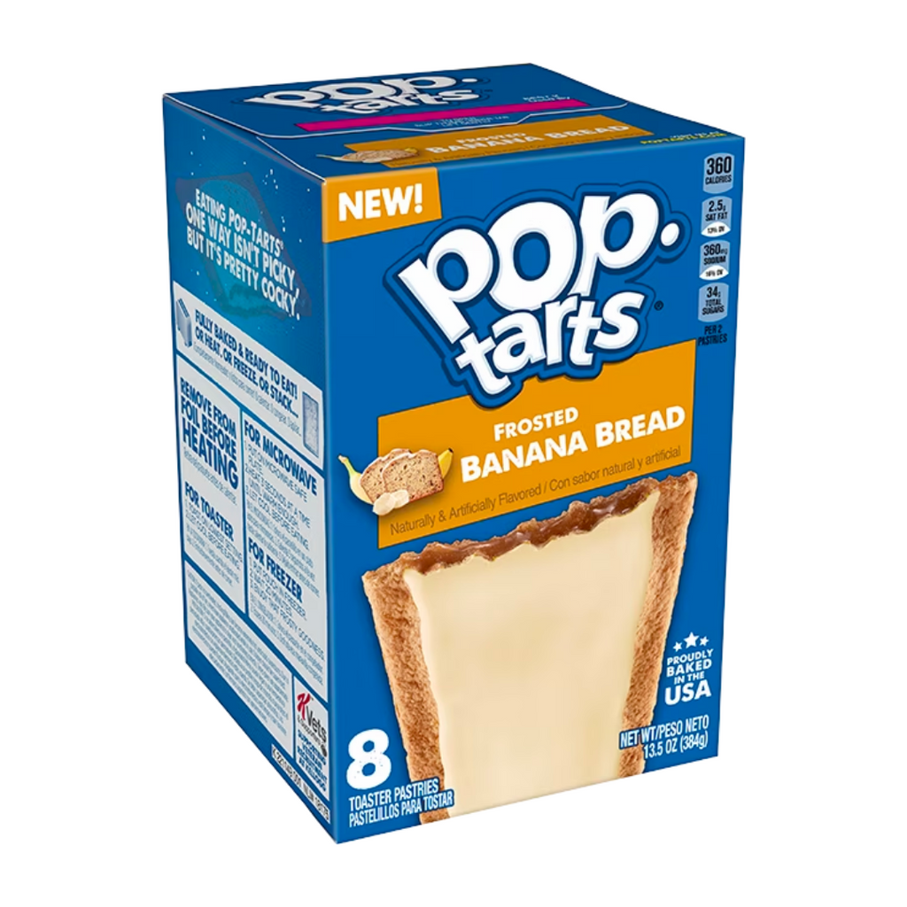 Pop-Tarts Frosted Banana Bread 8 Pack (13.5oz)