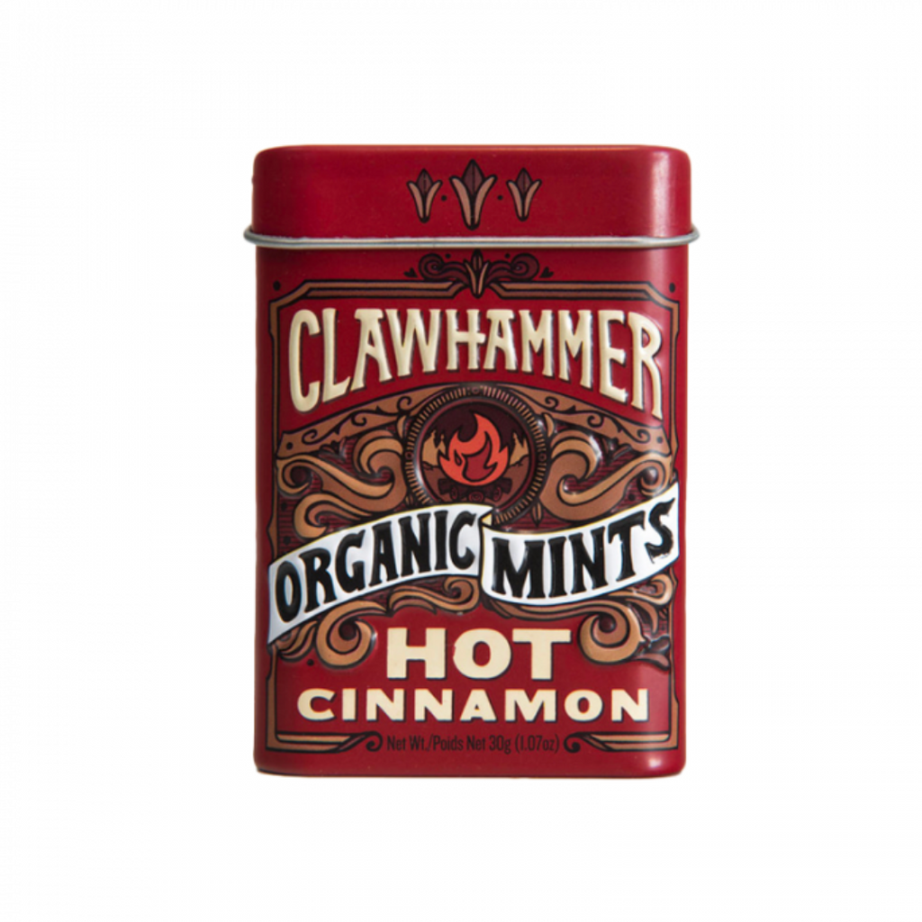 Clawhammer Hot Cinnamon Organic Mints (1.07oz)