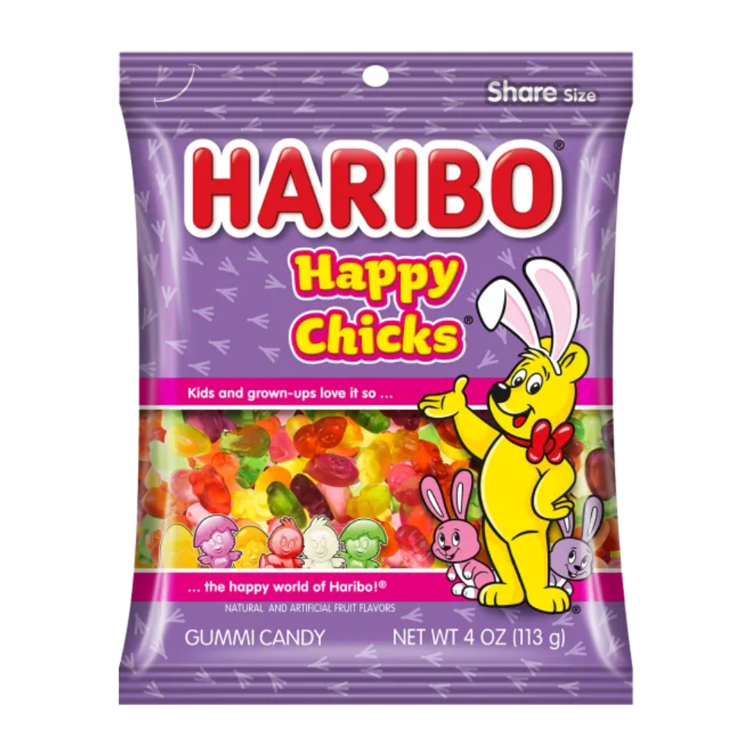 Haribo Happy Chicks Peg Bag (4oz) Main image