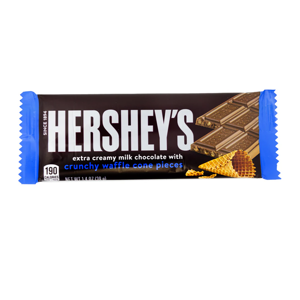 Hershey's Crunchy Waffle Cone Pieces Chocolate Bar (1.4oz)