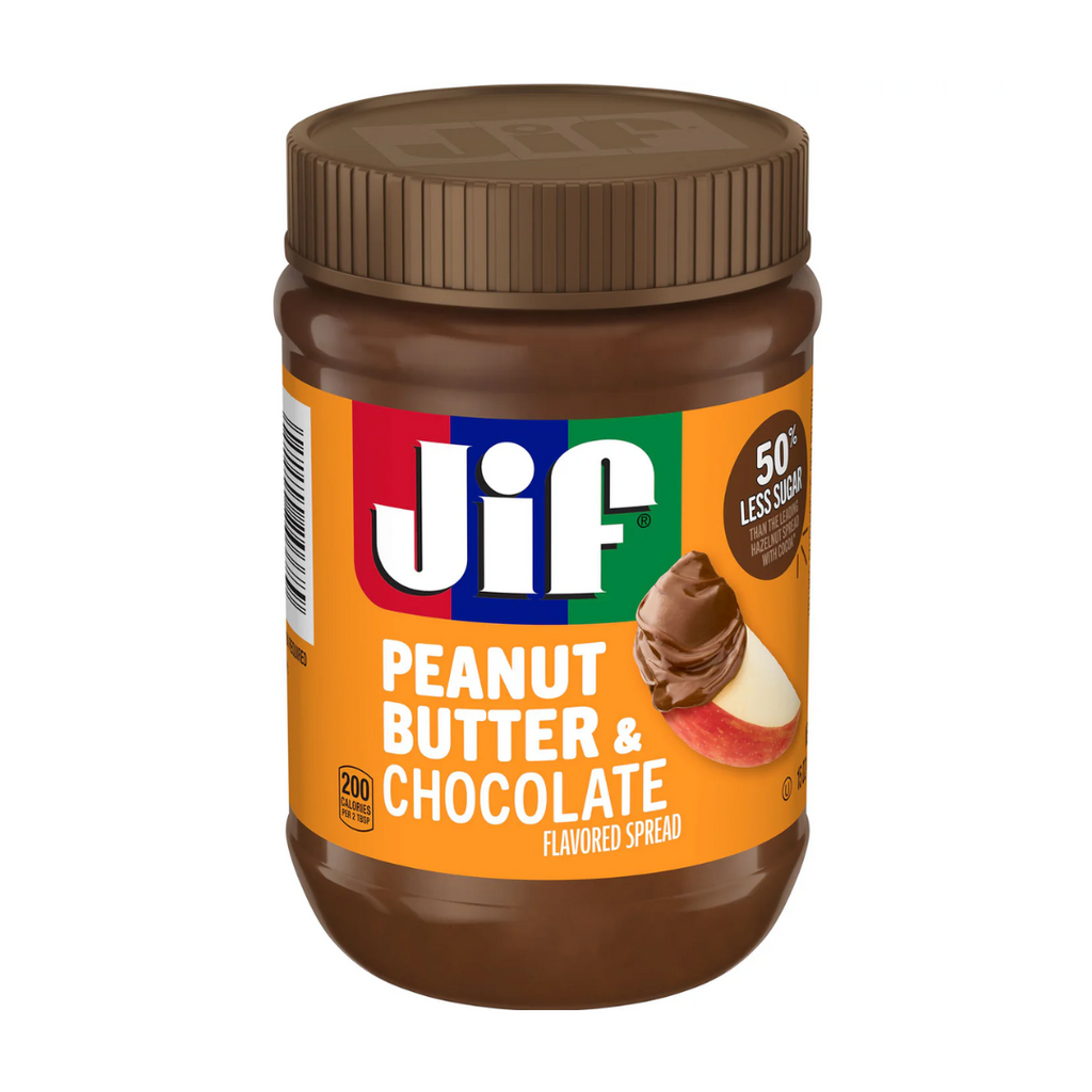 Jif Peanut Butter And Chocolate Flavoured Spread (15oz)