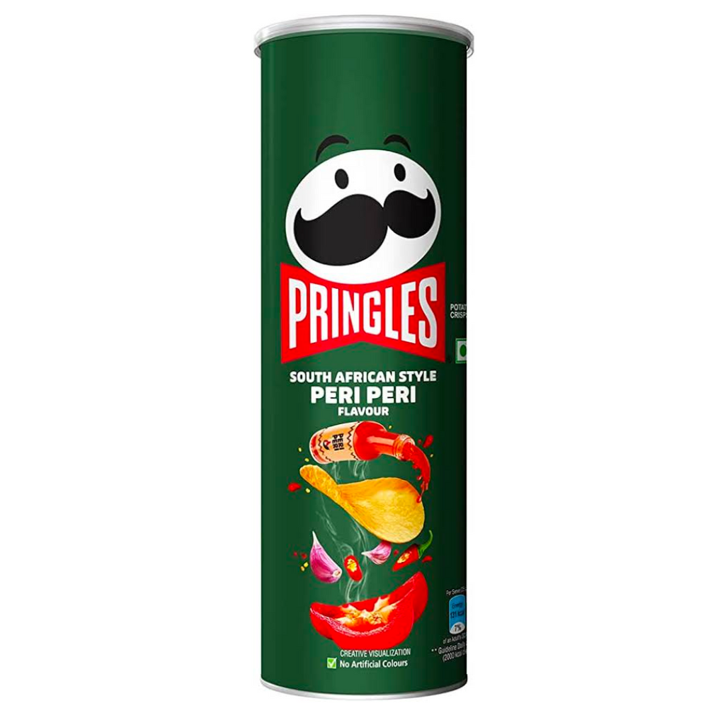 Pringles South African Style Peri Peri Flavoured Chips (3.77oz)