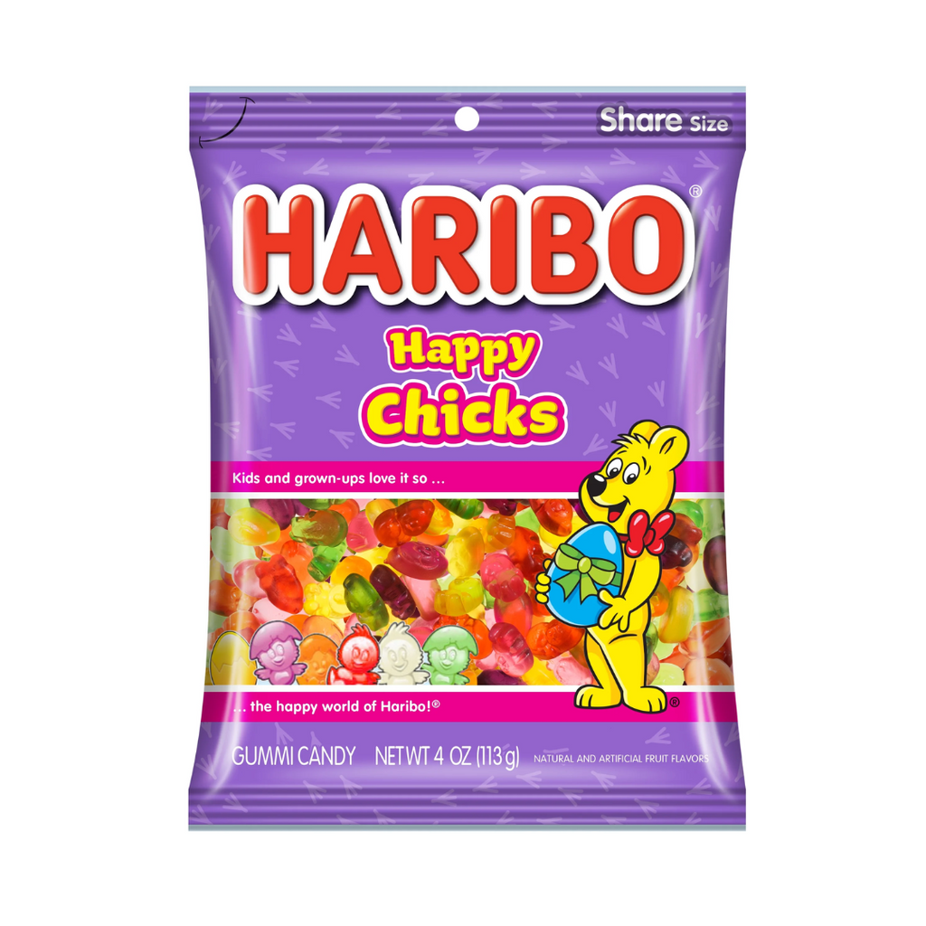 Haribo Happy Chicks Peg Bag (4oz)