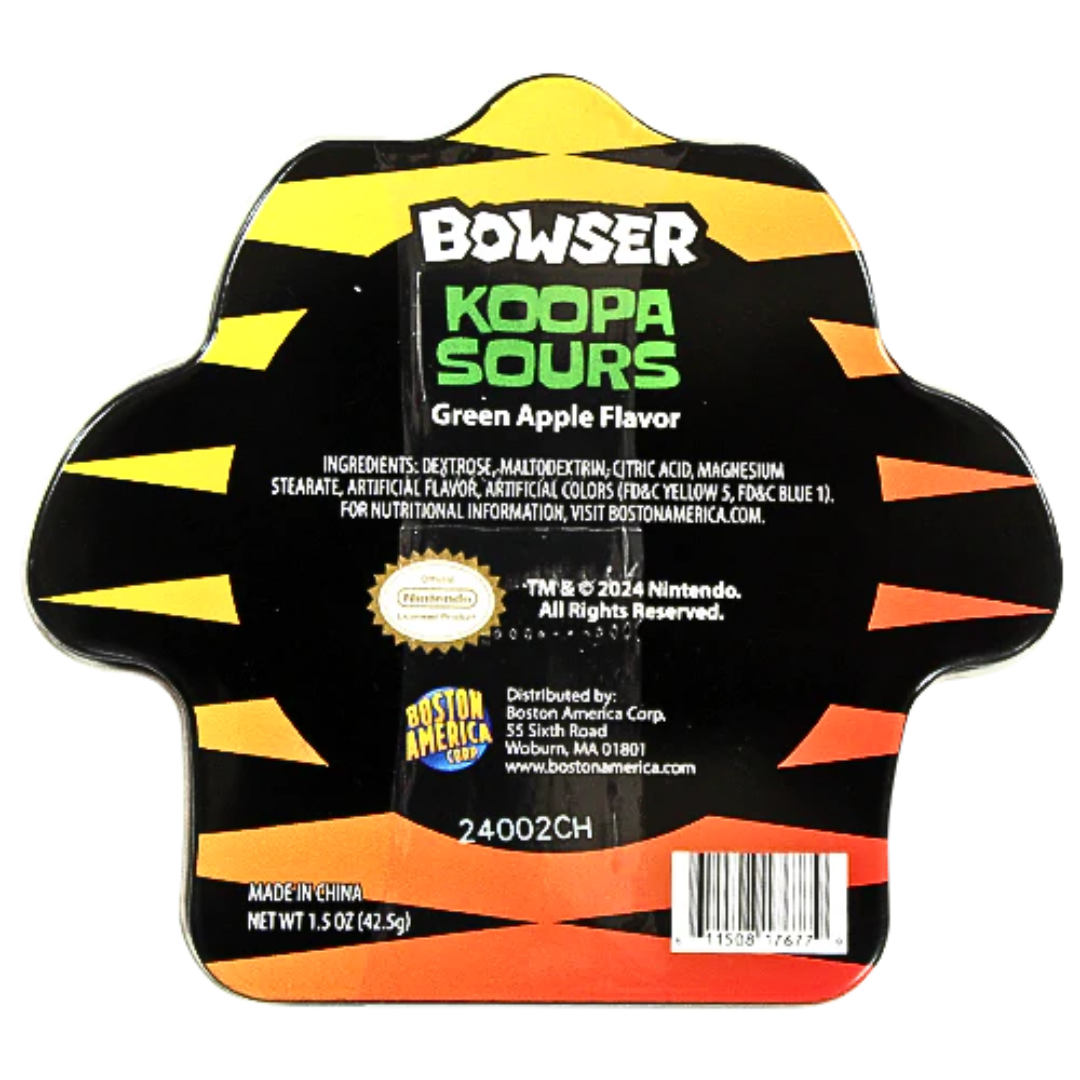 Boston America Bowser Koopa Sours Tin (1.5oz)