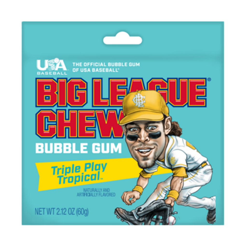 Big League Chew Triple Play Tropical (2.12oz)