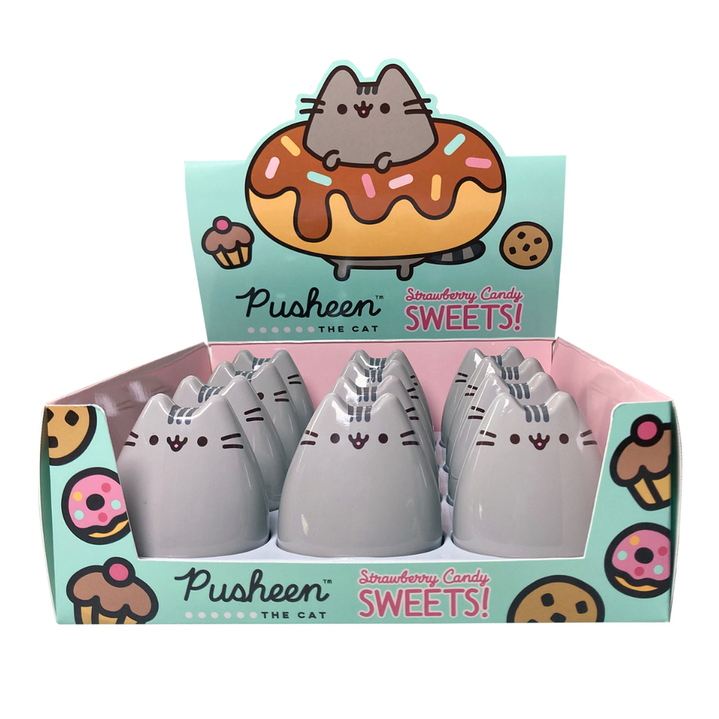 Boston America Pusheen The Cat Strawberry Candy (1.5oz)