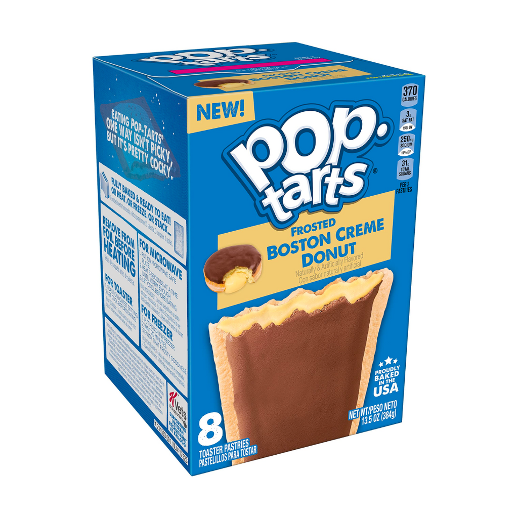 Pop-Tarts Frosted Boston Creme Donut 8 Pack (13.5oz)