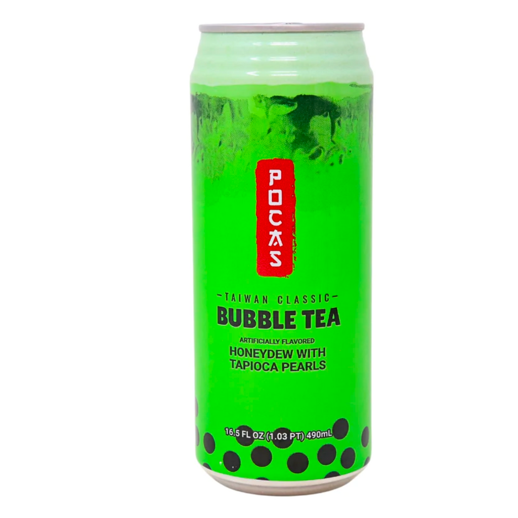 Taiwan Classic Bubble Tea Honeydew With Tapioca Pearls (16.5oz)