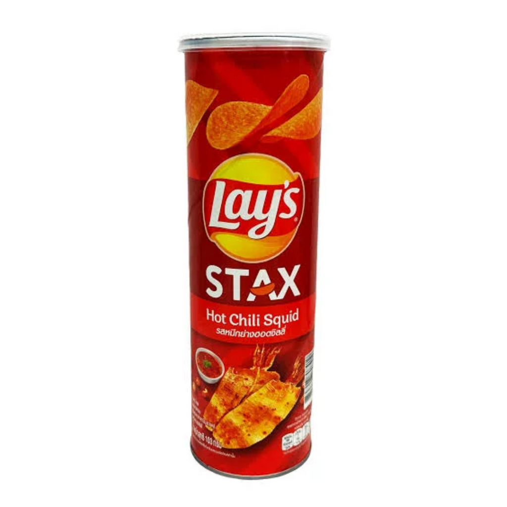 Lays Hot Chili Squid Potato Chips (3.52oz)