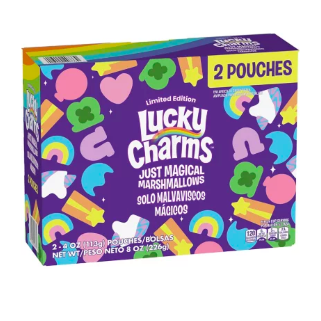 Limited Edition Lucky Charms Just Magical Marshmallows 2 Pack (8oz