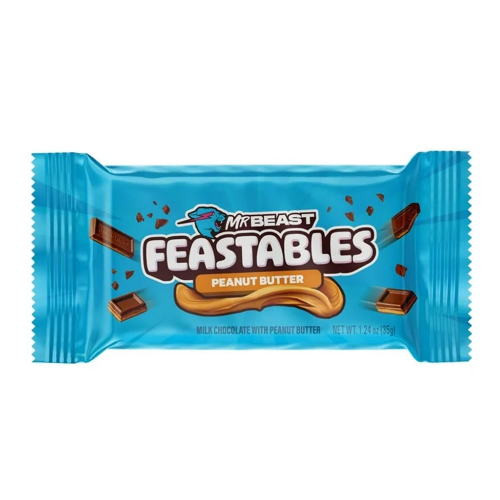 Mr.Beast Feastables Peanut Butter (1.24oz)