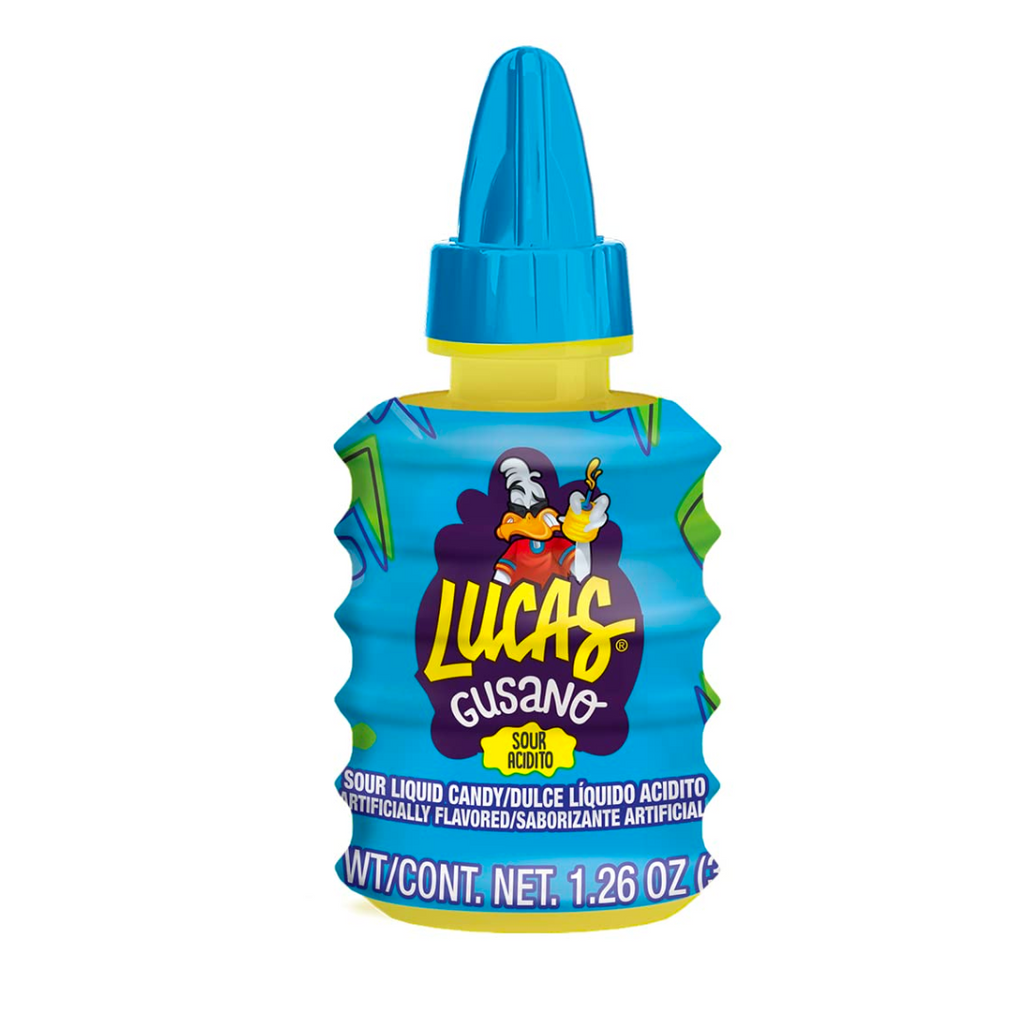 Lucas Gusano Sour Liquid Candy (1.26oz)