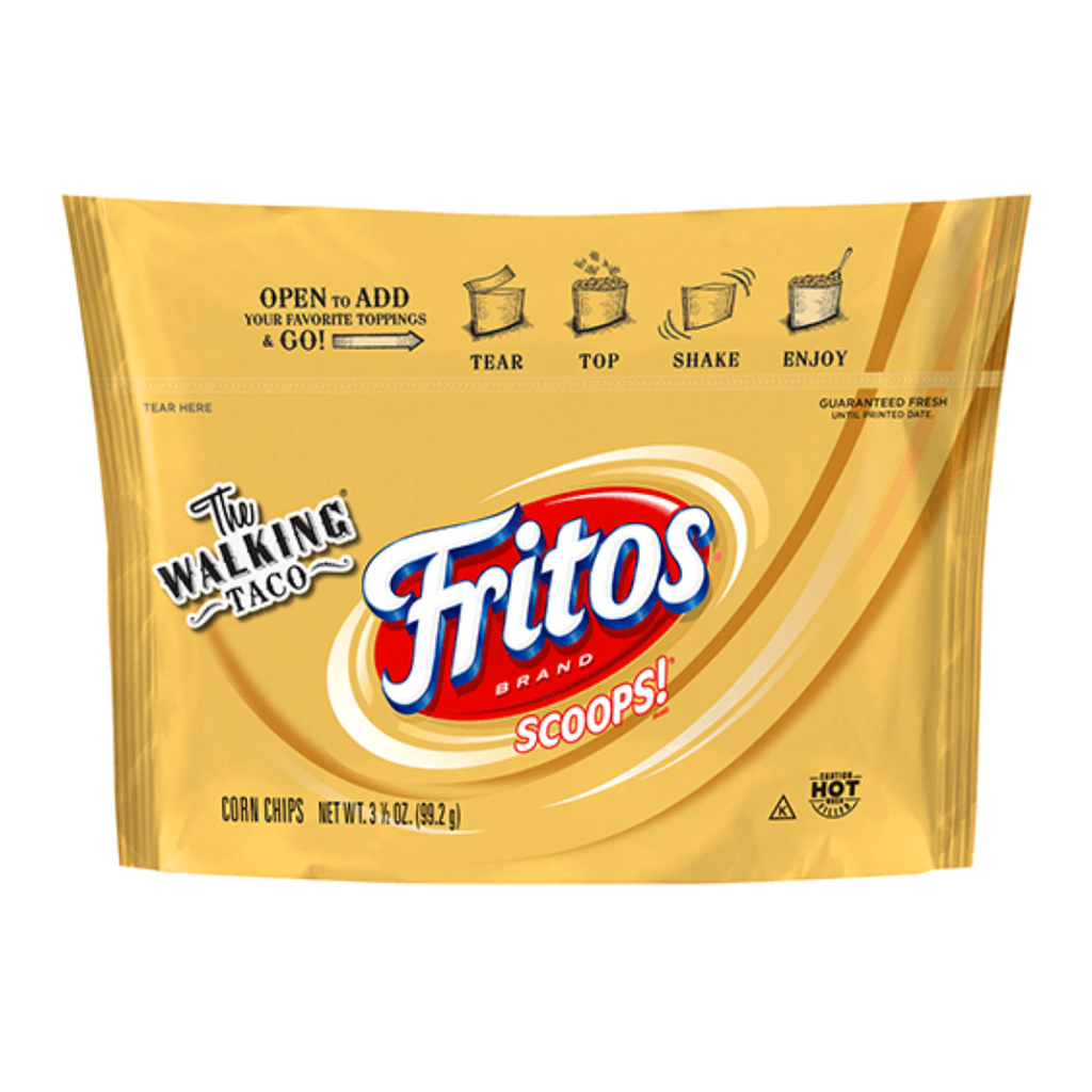 The Walking Taco Fritos Scoops Corn Chips (3.5oz)