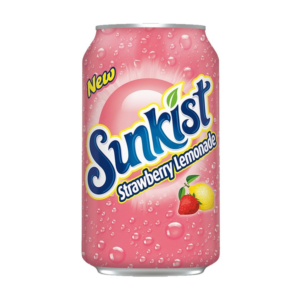 Sunkist Strawberry Lemonade Can (12oz)
