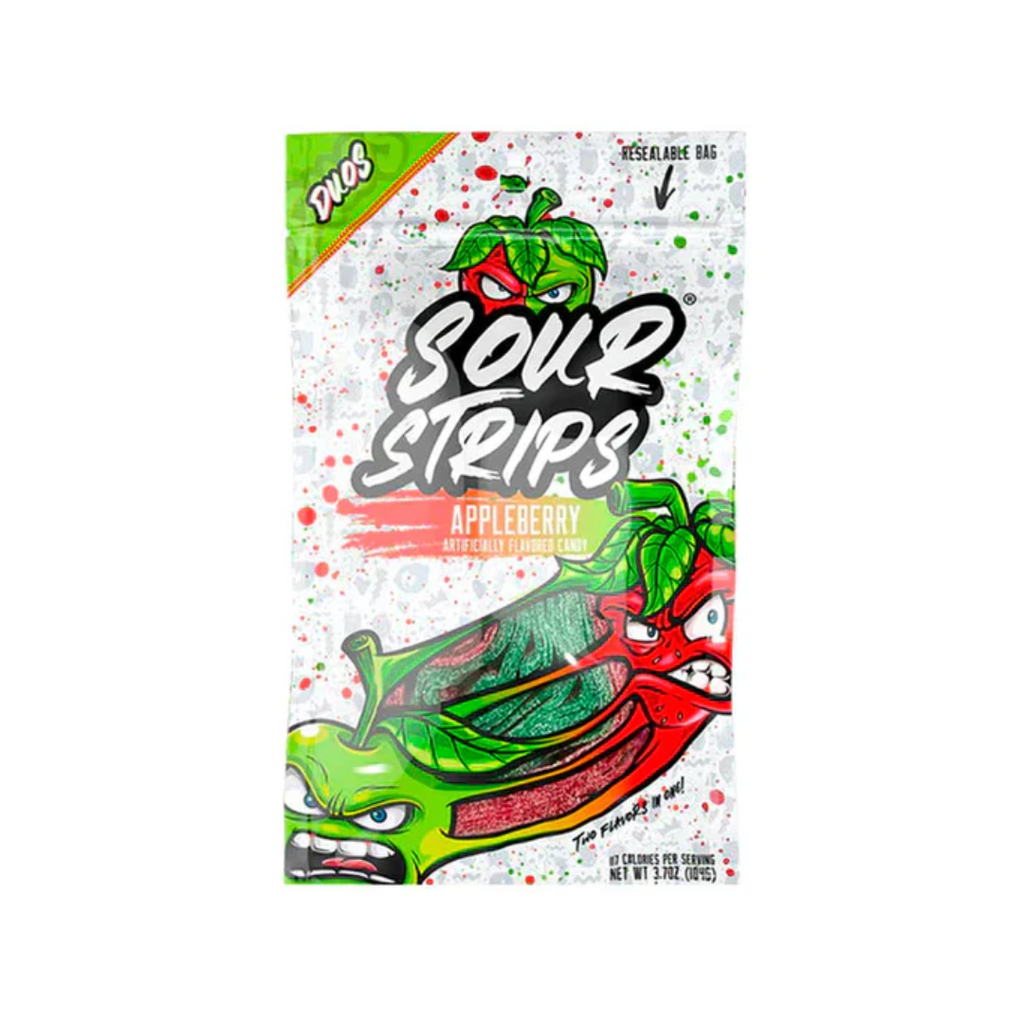 Sour Strips AppleBerry Peg Bag (3.4oz)