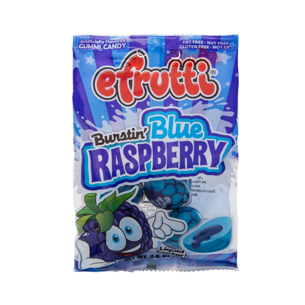 Efrutti Burstin' Blue Raspberry Peg Bag (2.6oz)