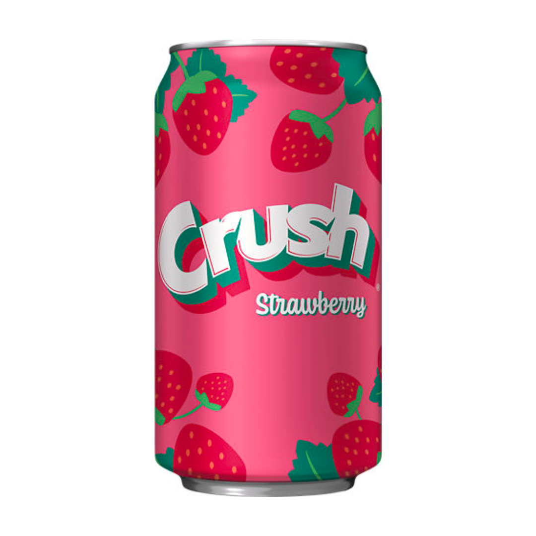 Crush Strawberry Can (12oz) Main image