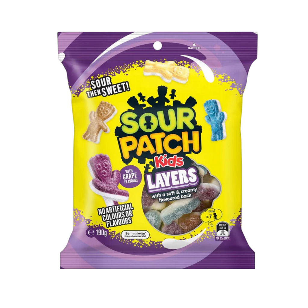 Sour Patch Kids Layers Peg Bag ( 6.7oz)