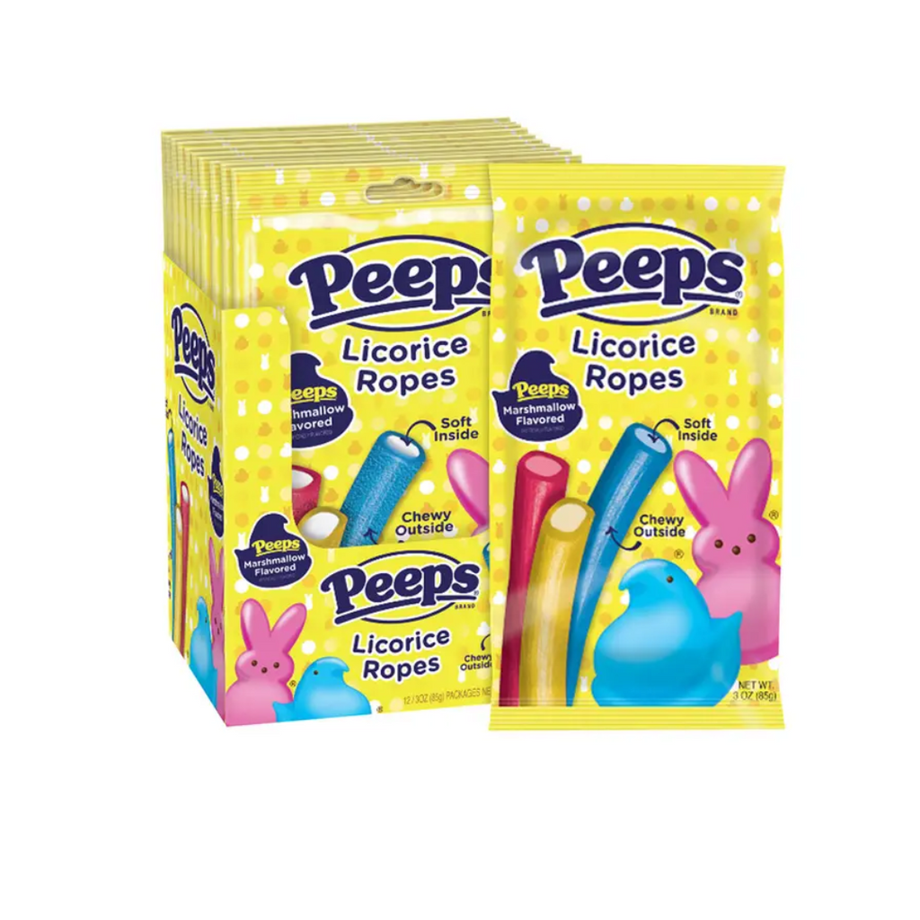 Peeps Marshmallow Flavoured Filled Ropes (3oz)