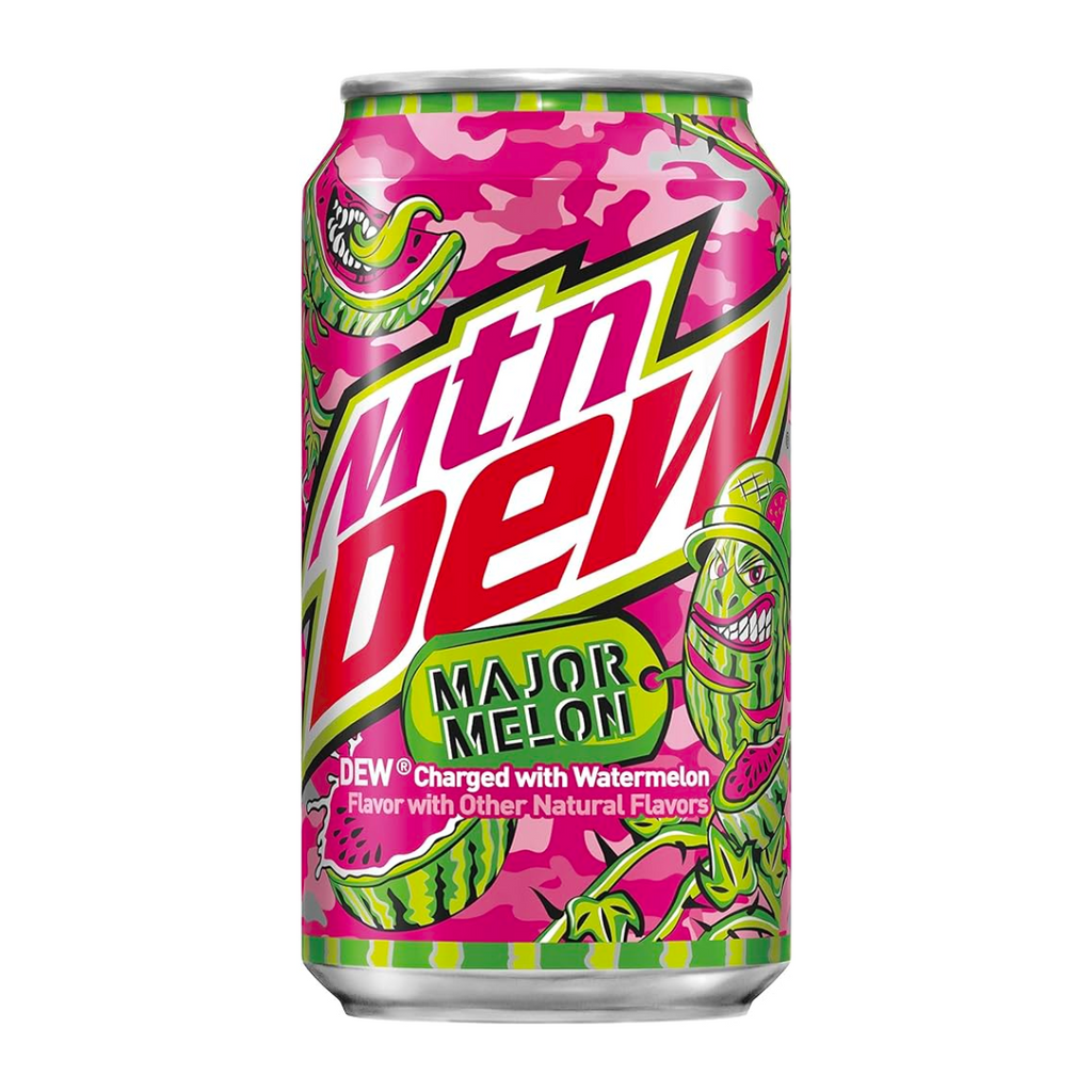 Mountain Dew Major Melon Can (12oz)