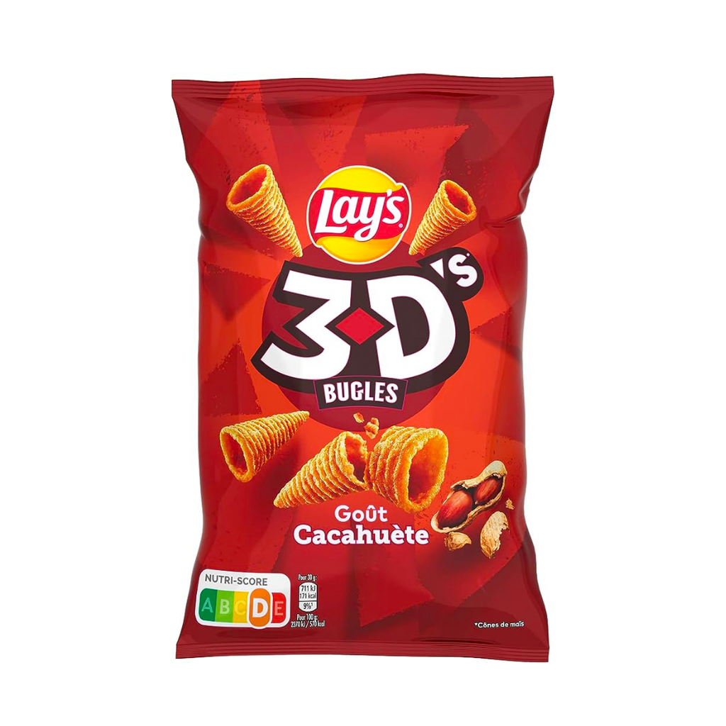 Lays 3D's Bugles Peanut Flavour (3oz)