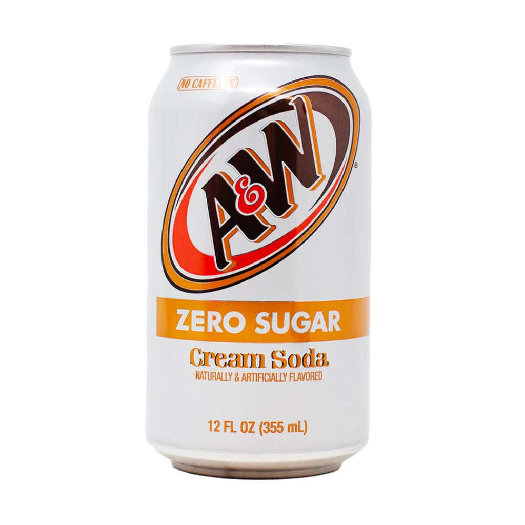 A&w Zero Sugar Cream Soda (12oz)