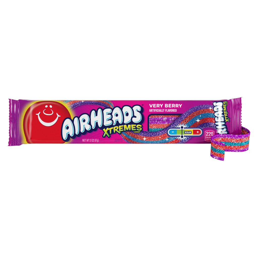 Airheads Xtremes Very Berry Candy Rope (2oz)