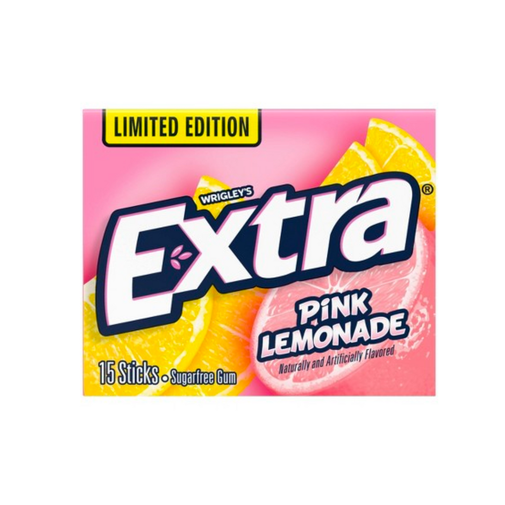 Extra Pink Lemonade Gum (1.43oz)
