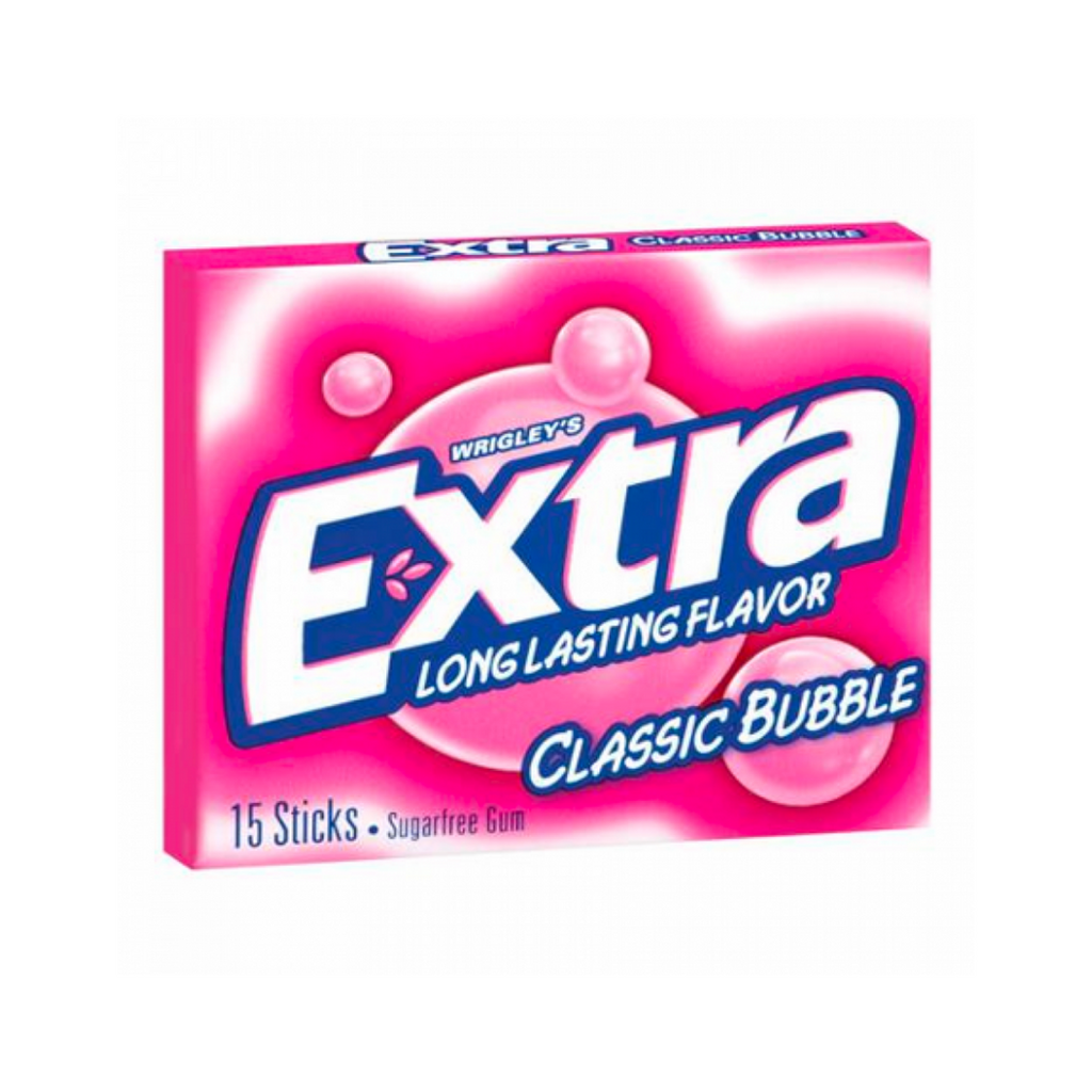 Extra Classic Bubble Gum (1.43oz)