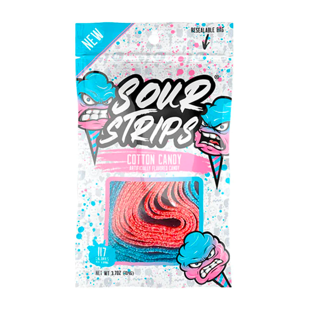 Sour Strips Cotton Candy (3.4oz) Main image