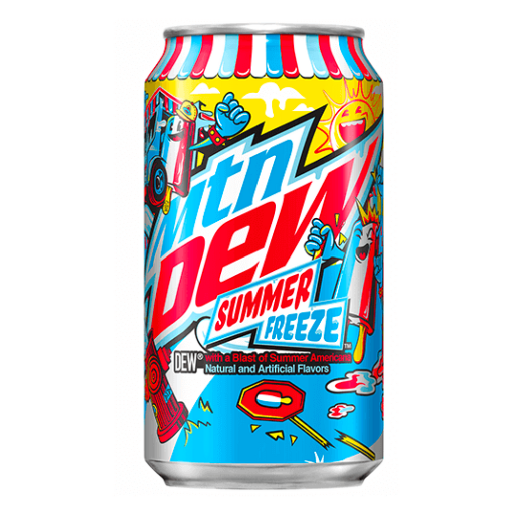 Mountain Dew Summer Freeze Can (12oz)