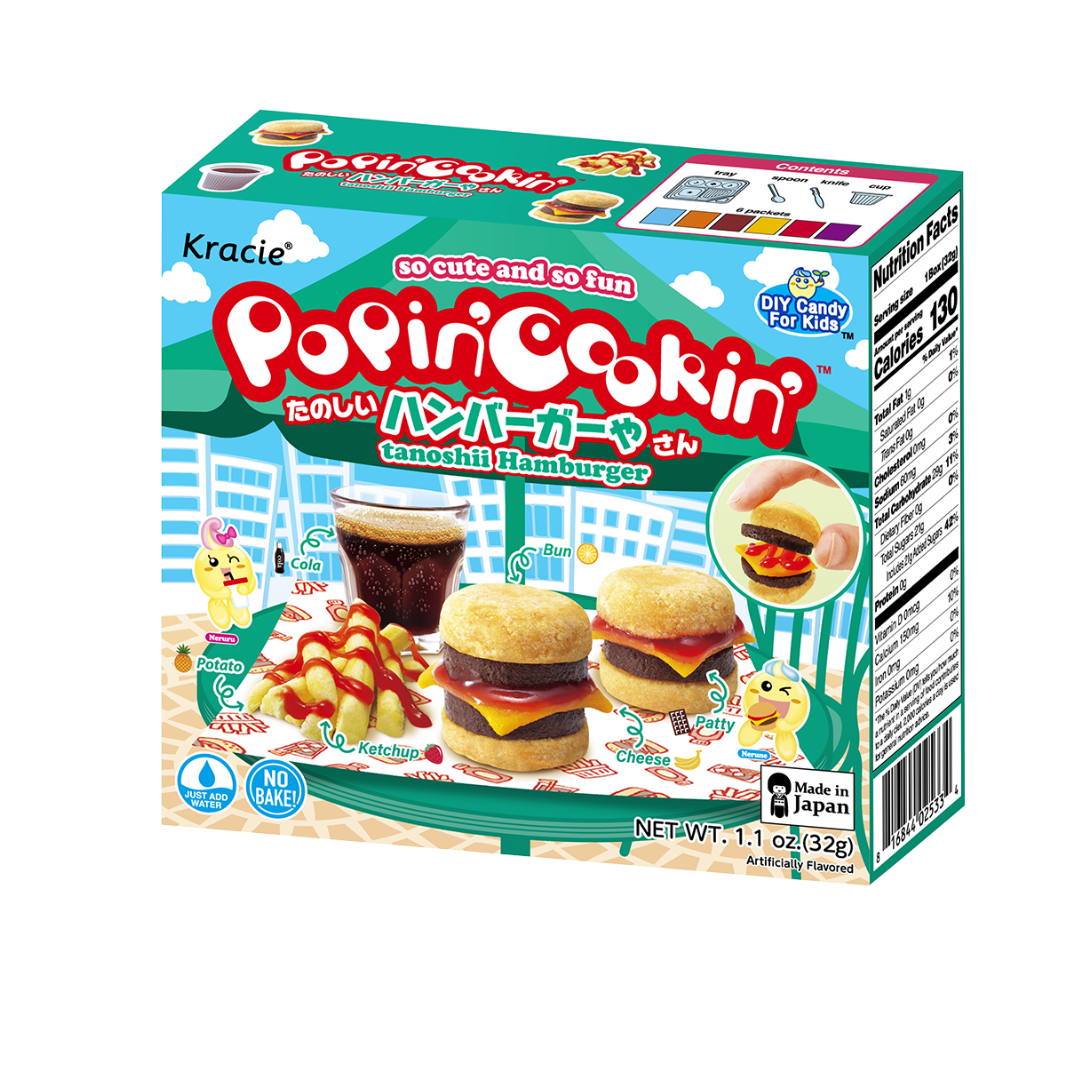 Japanese Popin Cookin Tanoshii Hamburger (1.10z) Main image