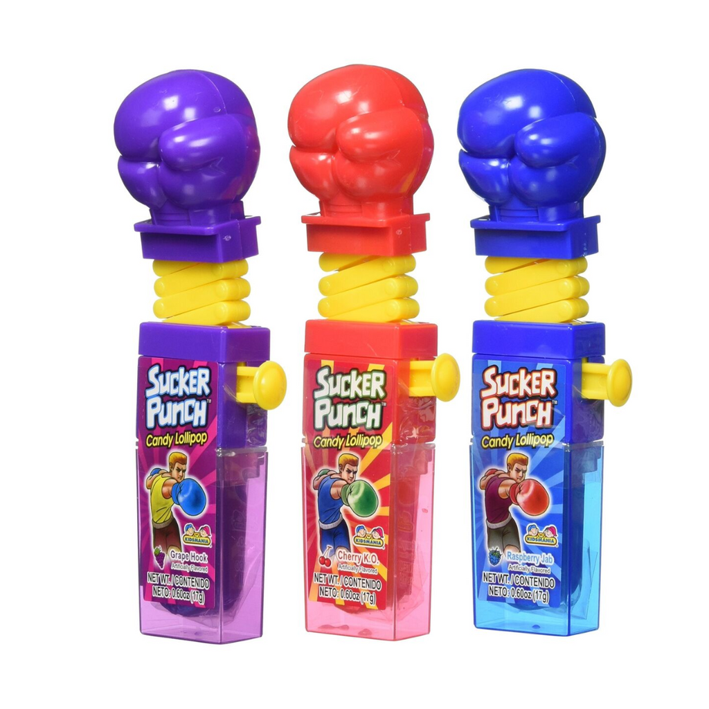 Kidsmania Sucker Punch Candy Lollipop (0.60oz)