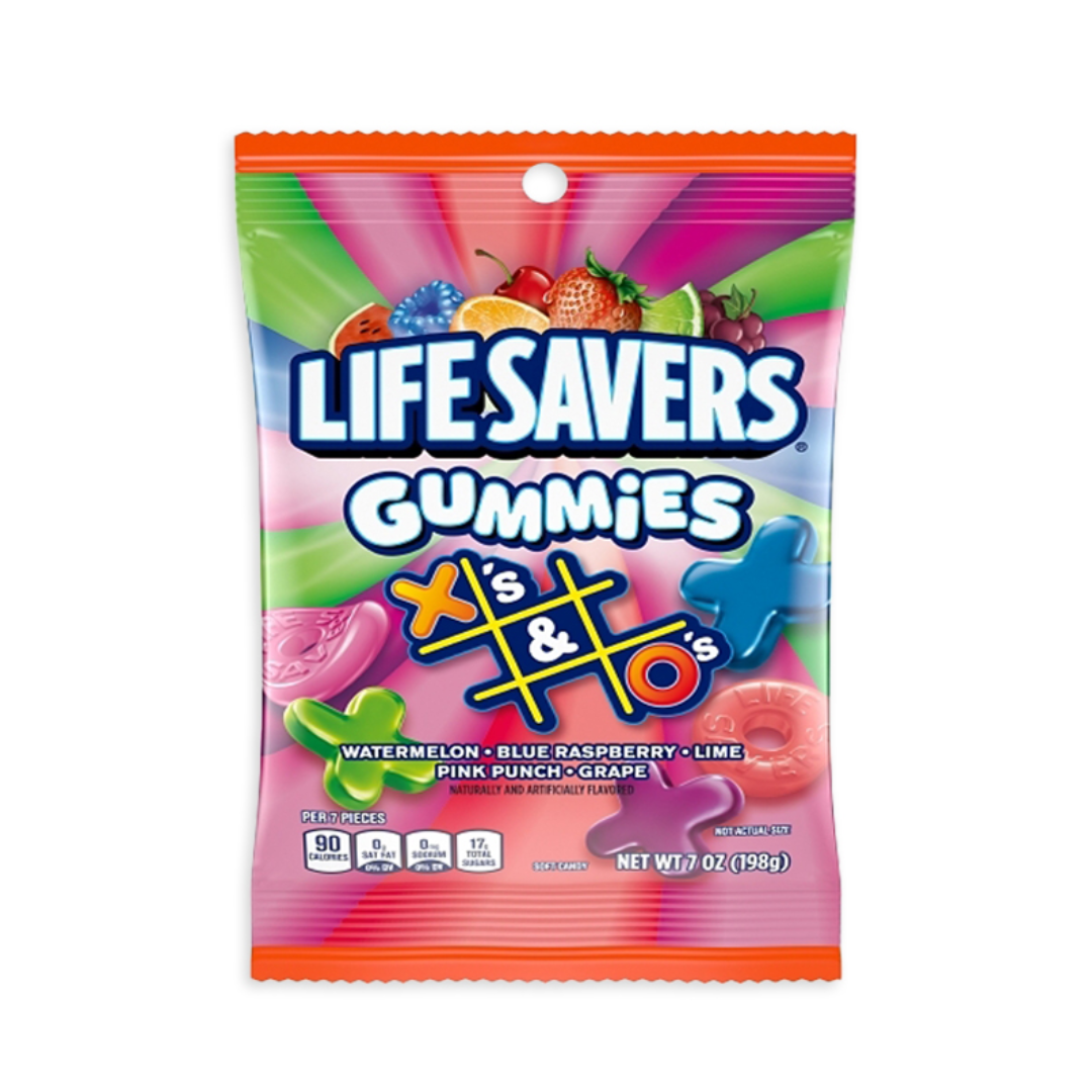 Life Savers Gummies X's & O's Peg Bag (7oz) Main image