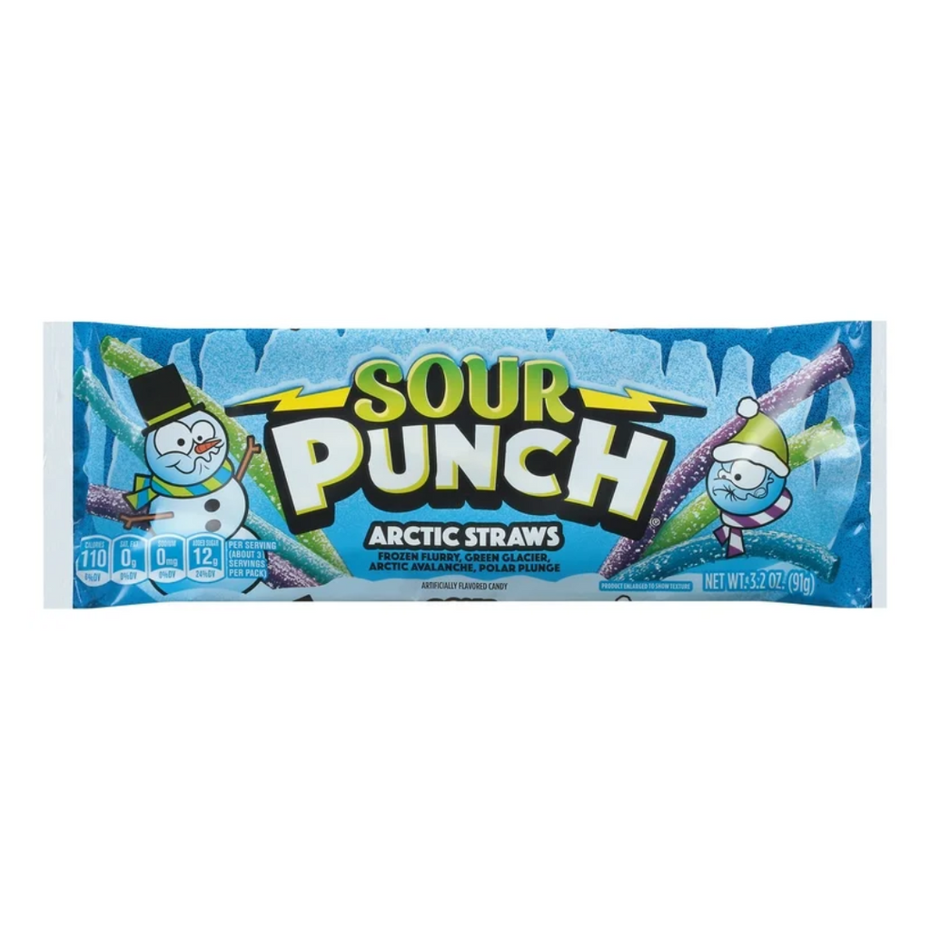 Sour Punch Arctic Straws (3.2oz)