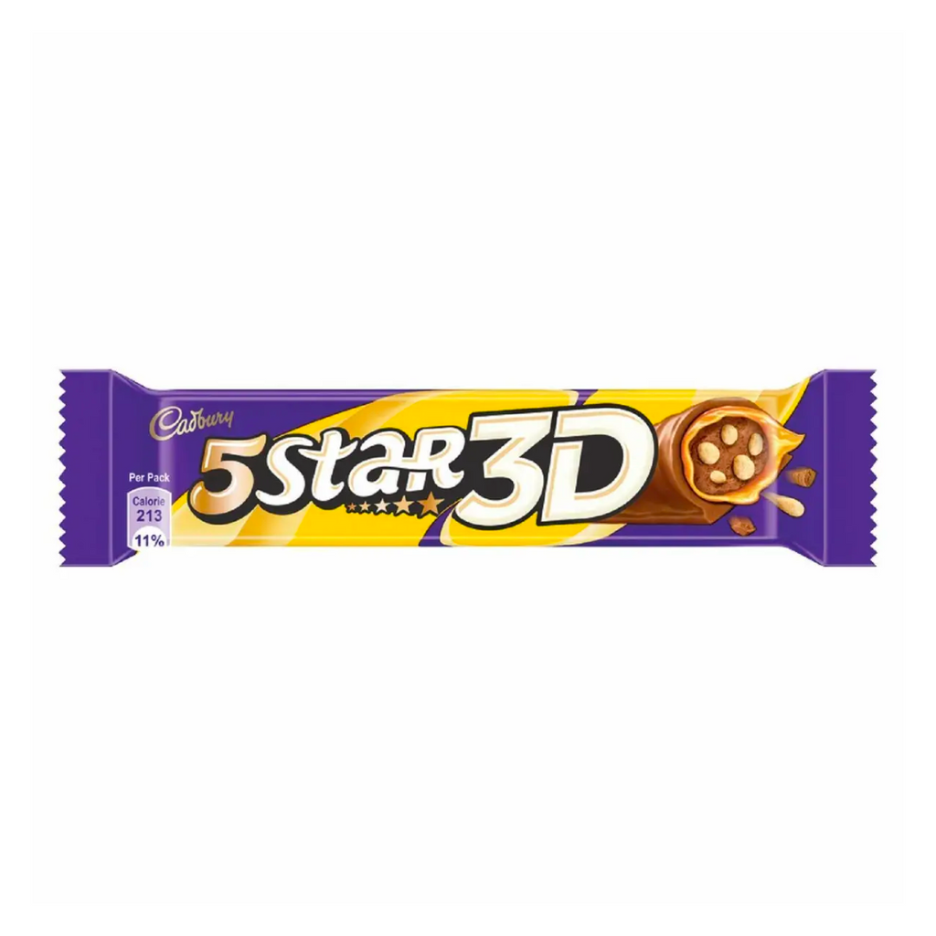 UK Cadbury 5 STAR 3D