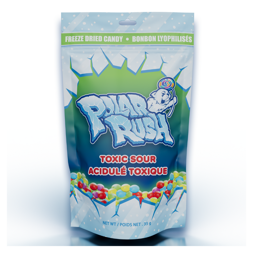 Polar Rush Freeze Dried Candy Toxic Sour (1.23oz)
